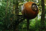 Une cabane dans les arbres Inspirées des contes de fées et des récits d'aventures, les...