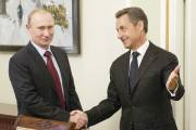 Vladimir Poutine reçoit Nicolas Sarkozy Vladimir Poutine reçoit Nicolas Sarkozy