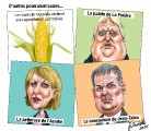 Caricatures de Jean Isabelle (mois de juillet) Caricatures de Jean Isabelle (mois de juillet)