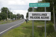 Présence policière accrue au Festival du cochon Présence policière accrue au Festival du cochon