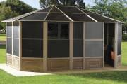 Manger et dormir... et regarder la télé dehors cet été - image 2.0 Le pavillon Solario: comme un solarium détaché. Prix... (Photo fournie par Trevi) - image 2.0