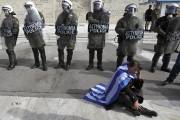 Les manifestations devant le parlement grec se font... (Photo Associated Press) - image 2.0