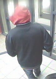 Homme recherche par la police