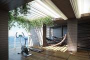Une salle de sport qui fait le poids - image 2.1 Tapisser les murs et les planchers de bois,... (PHOTO TIRÉE DU SITE INTERIORHOLIC) - image 2.1