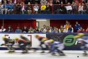 Marathon sportif à Montréal: un week-end de fou! - image 5.0 La coupe du monde de patinage courte piste... (Photo: Robert Skinner, La Presse) - image 5.0