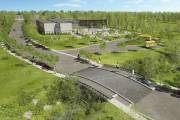 La banlieue autrement, à Terrebonne - image 2.0 Plusieurs arbres seront préservés derrière l'école primaire, qui... (Illustration fournie par le Groupe Immobilier Grilli) - image 2.0
