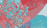 3. La circonscription la plus déchirée - image 6.0 Jean-Lesage, à Québec, remporte sans conteste la palme... (CAPTURE D'ÉCRAN DE NOTRE CARTE INTERACTIVE) - image 6.0