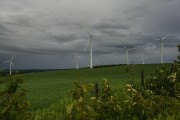 Gaspésie : La fin de l'ère de l'éolien - image 2.0 Des éoliennes autour du village de Saint-Léandre, près... (PHOTO HUGO-SÉBASTIEN AUBERT, ARCHIVES LA PRESSE) - image 2.0