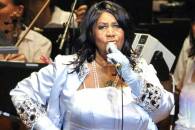 La chanteuse Aretha Franklin La chanteuse Aretha Franklin