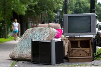 Des matières recyclables au dépotoir?