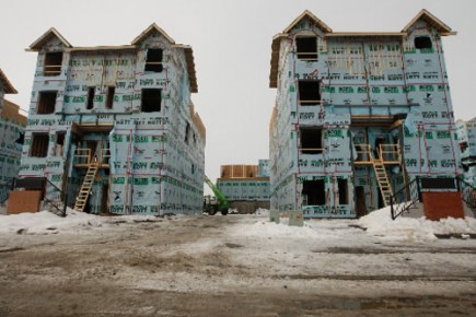La vie après GM Trois cents des 1700 unitées d'habitation de Faubourg... (Photo: Martin Chamberland, La Presse)