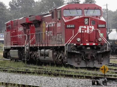 La grève débute au Canadien Pacifique Tant le syndicat que le porte-parole du CP,... (Photo: La Presse Canadienne)