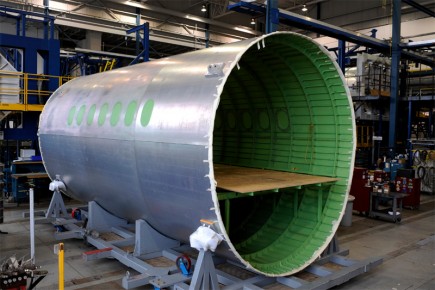 CSeries: Saint-Laurent vient en aide à la Chine Bombardier avait décidé de faire fabriquer d'importants composants... (Photo Bernard Brault, La Presse)