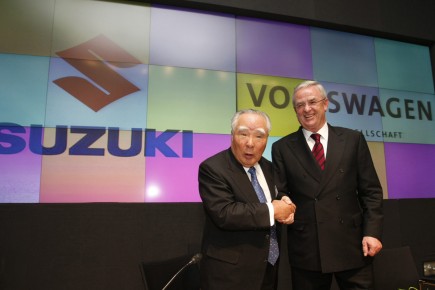 Suzuki racheterait les 20% de ses titres détenus par Volkswagen Les deux sociétés, qui se déchirent aujourd'hui et... (Photo Reuters)