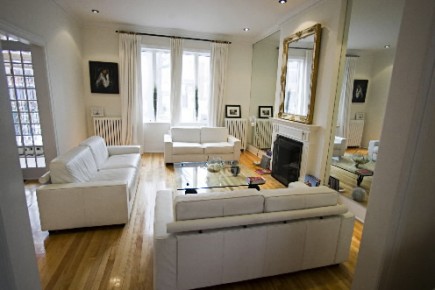 La maison blanche Ton sur ton, le blanc est partout présent... (Photo: François Roy, La Presse)