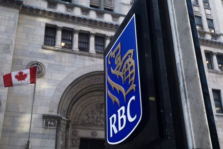 Les banques en scène Aujourd'hui, la Banque Royale lève la première le... (Photo: Nathan Denette, PC)