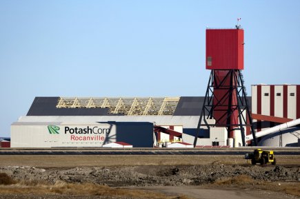 Potash ne tiendra pas ses prévisions de résultats pour 2012 Ce changement au niveau des prévisions tient compte... (Photo Troy Fleece, archives La Presse Canadienne)