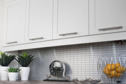 Les cuisines de Manon: du sur-mesure abordable Ici, un modèle abordable avec armoires en polyester.... (Photo fournie par Manon LeBlanc)