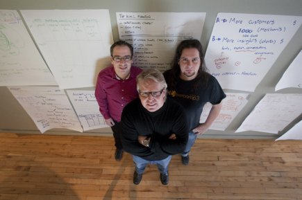 Needium: les chercheurs d'or de l'internet Ce que cherche Needium dans l'immense flot d'information généré par... (Photo Ivanoh Demers, La Presse)