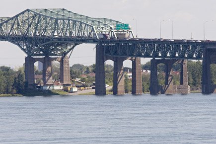 Congestion routière: un cauchemar pour les entreprises Des marchandises d'une valeur d'environ 2 milliards circulent... (Photo: David Boily, La Presse)