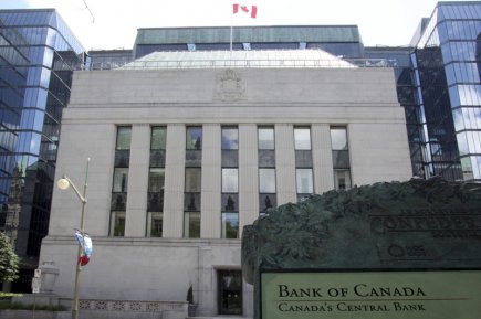La Banque du Canada lance une mise en garde La banque centrale canadienne a expliqué que les... (Photo Bloomberg)