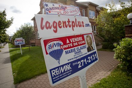 Les transactions immobilières glissent de 7% à Montréal En octobre 2012, toutes les catégories de propriété... (Photo David Boily, archives La Presse)