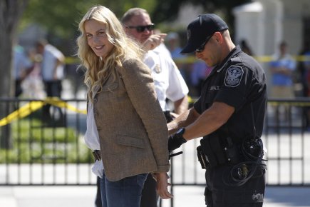 L'actrice américaine Daryl Hannah a été arrêtée à... (Photo: Reuters)