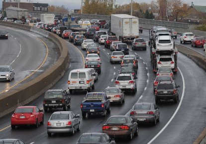 Un tour du monde automobile L'étude démontre que eux qui parcourent 16 km... (Photo: Sylvain Mayer)