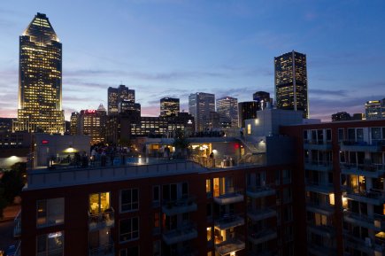 Copropriétés: pas de bulle à Montréal... pour l'instant Depuis 10 ans, la part du résidentiel dans... (Photo: Édouard Plante-Fréchette, La Presse)