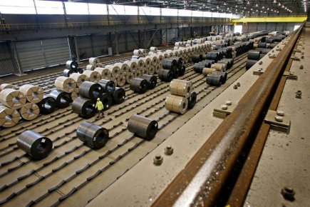 L'indienne Tata Steel (sur la photo) fait partie des investisseurs étrangers qui ont des projets dans le nord du Québec. L'indienne Tata Steel (sur la photo) fait partie... (Photo Archives Reuters)