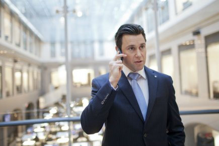 Frédéric Paquette, vice-président de la firme de courtage en ligne Disnat. Frédéric Paquette, vice-président de la firme de courtage... (Photo Edouard Plante-Fréchette, La Presse)