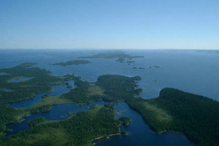 Projets d'envergure, mauvais calcul des coûts «On construit dans un milieu nordique peu développé,... (Photo fournie par le MDDEP)
