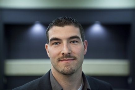 David Hervieux gère la croissance de son entreprise à une échelle humaine. Une petite équipe, des clients bien ciblés et des solutions informatiques minimalistes: une façon selon lui de s'adapter rapidement à toute situation. David Hervieux gère la croissance de son entreprise... (Photo Francis Vachon, PC)