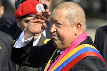 Hugo Chavez (notre photo) a affirmé que Barack... (Photo:  Juan Barretole, AFP)