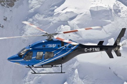L'hélicoptère Bell 429 ira deux fois plus loin qu'avant Avant son premier vol, l'appareil faisait déjà l'objet... (Photo fournie par Bell Helicoptere Textron Canada)
