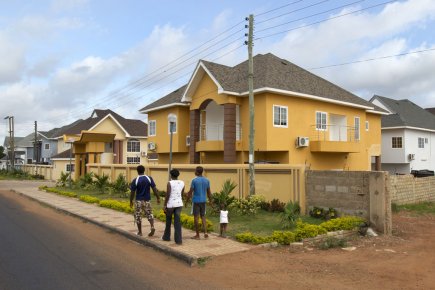 Le boom en demi-teintes du Ghana De plus en plus de Ghanéens de la... (Photo Robert Skinner, La Presse)