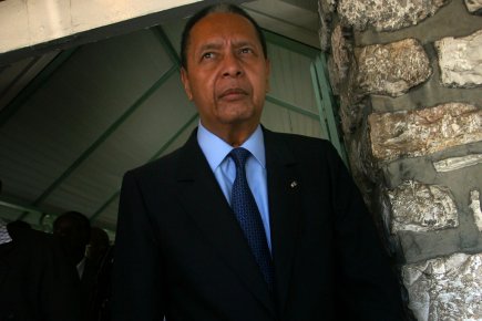 Après 25 années d'exil en France, Jean-Claude Duvalier... (Photo: Hector Retamal, AFP)