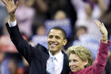 L'État de Washington adopte le mariage gai La gouverneure de l'État de Washington, Christine Gregoire,... (Photo : Stephen Brashear, archives Getty)