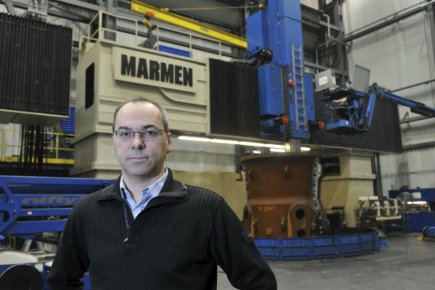 Marmen lorgne un gros contrat militaire Si Marmen décroche le contrat des Timberwolf, l'entreprise... (Photo Stéphane Lessard, Le Nouvelliste)