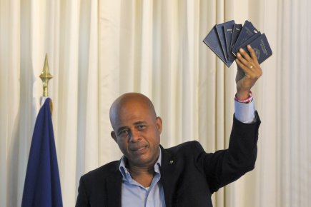 Le président Michel Martelly a présenté au total... (Photo: Swoan Parker, Reuters)