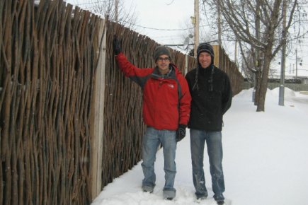 Les Écrans Verts s'attaque à l'Ontario Francis Allard et Olivier Payette, des Écrans Verts,... (Photo fournie par les Écrans Verts)
