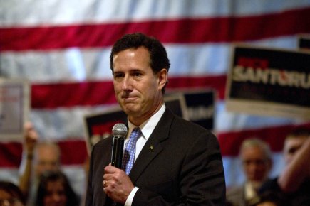 Une victoire de l'ultra-conservateur Rick Santorum en Louisiane... (Photo : Darren Hauck, Reuters)