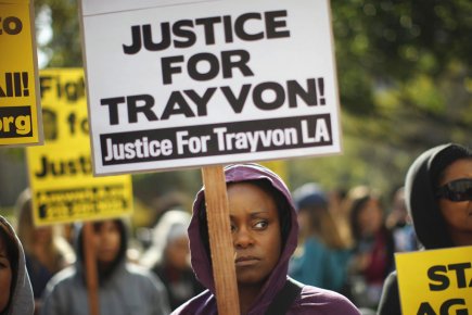 Trayvon Martin, qui n'était pas armé, a été... (Photo: David McNew, Reuters)