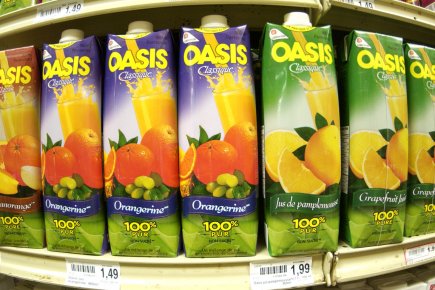 La sélection: jouer défensif face à la détérioration de l'économie Le fabricant du jus Oasis a fait les... (Photo André Tremblay, La Presse)
