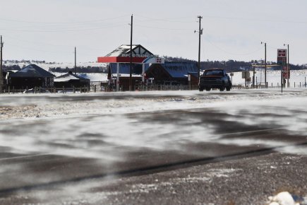 La ville de Buford, au Wyoming, ne compte... (Photo: AP)