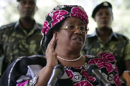 Joyce Banda est demeurée en fonction à la... (Photo : Amos Gumulira, AFP)