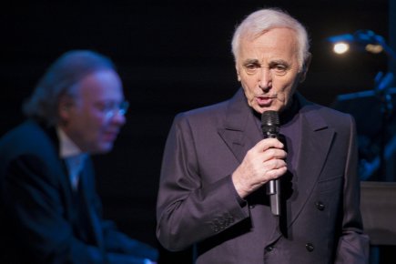 Charles Aznavour: plaisirs fatigués À presque 88 ans - il les aura... (Photo: André Pichette, La Presse)