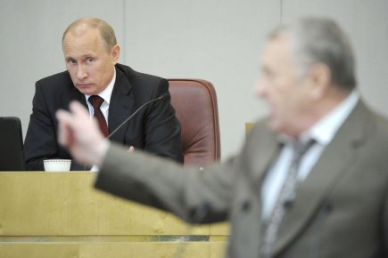 Le chef du Parti libéral-démocrate de Russie, Vladimir... (Photo: Alexsey Druginyn, Reuters)