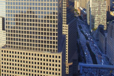 La tour 2 du World Financial Center, toute proche... (Photo tirée du site web du World Financial Center)