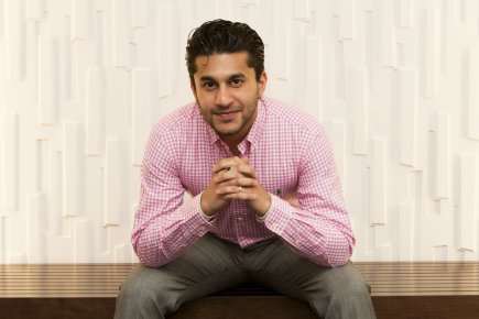 Immeubles de grand gabarit: des pépinières de PME Gaurav Sharma, de Nexco Networks. La société est... (PHOTO NINON PEDNAULT, LA PRESSE)